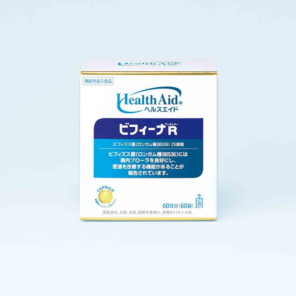 ヘルスエイド®ビフィーナR - 森下仁丹 本店｜サプリメント・機能性表示食品・医薬品の公式通販